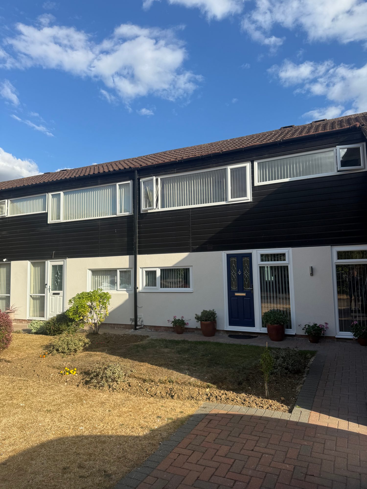 Cover photo, Ground Floor Exterior Makeover: Clean White Render Finish, Milton Keynes village