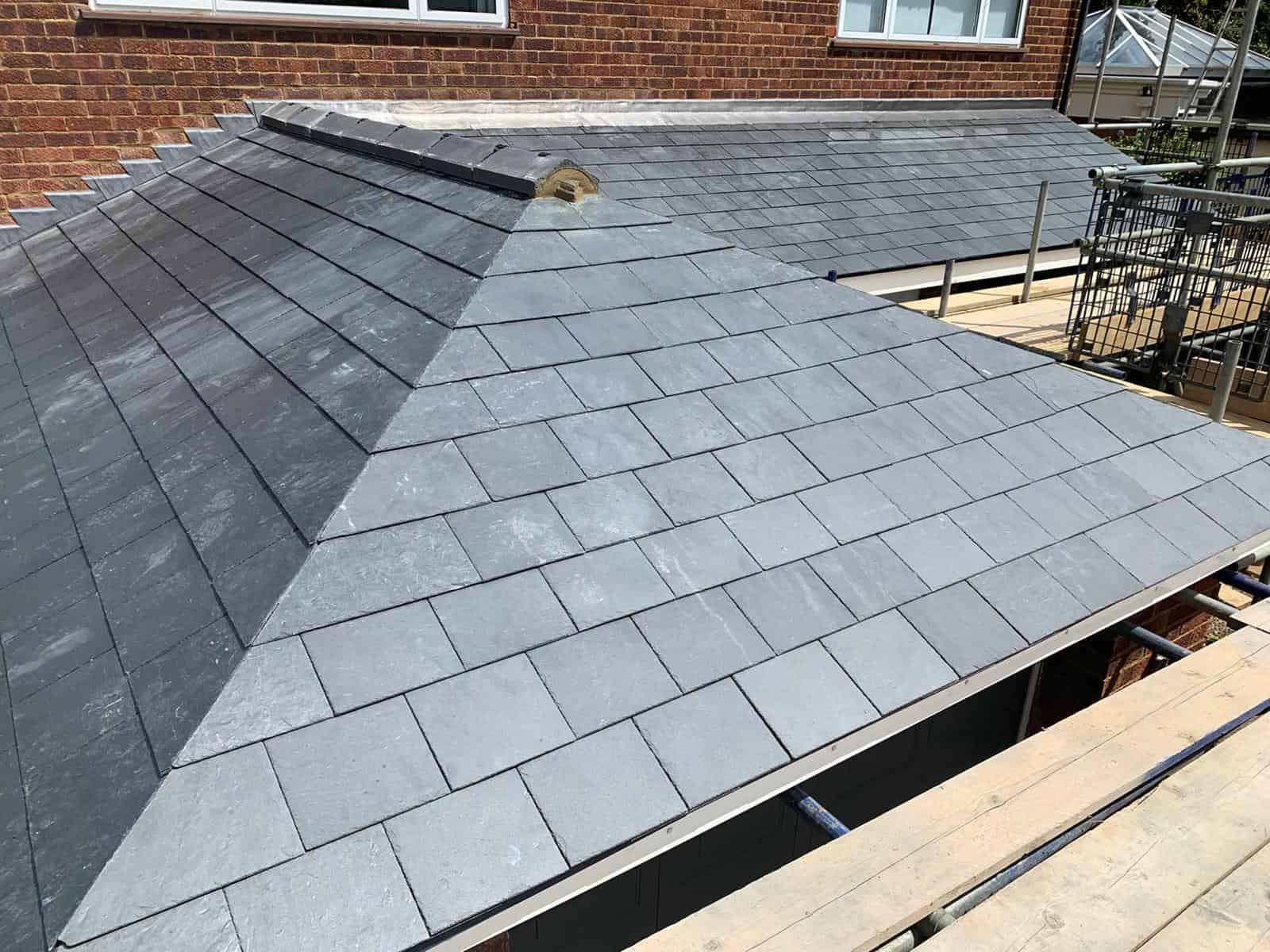 Perfect roofing job