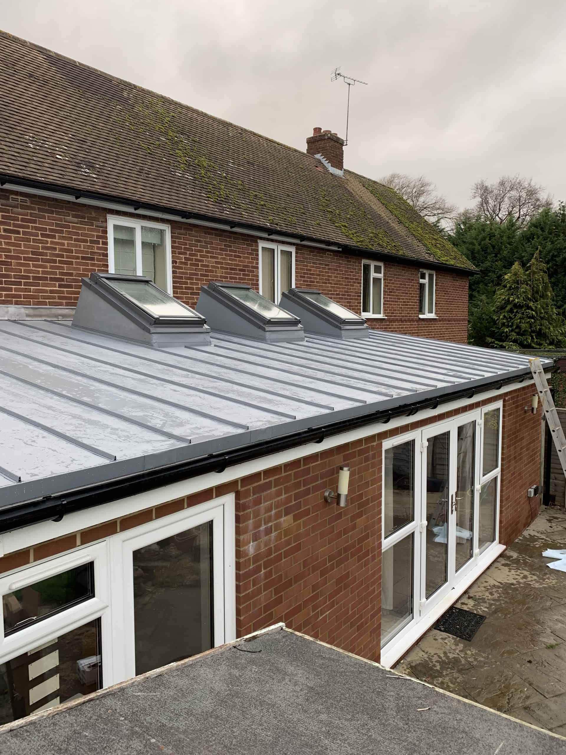 Very modern multiple skylights