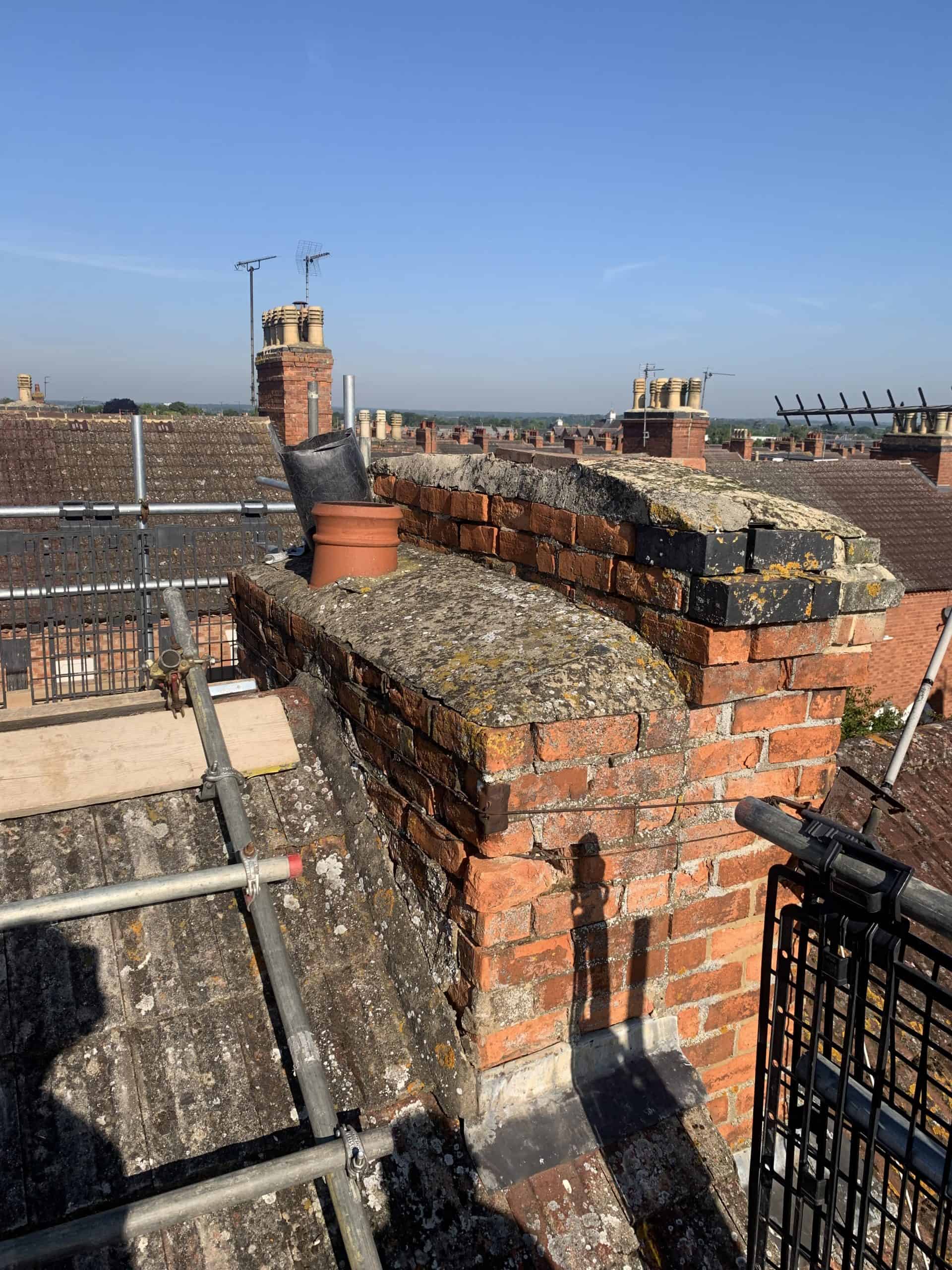 Old Broken Chimney