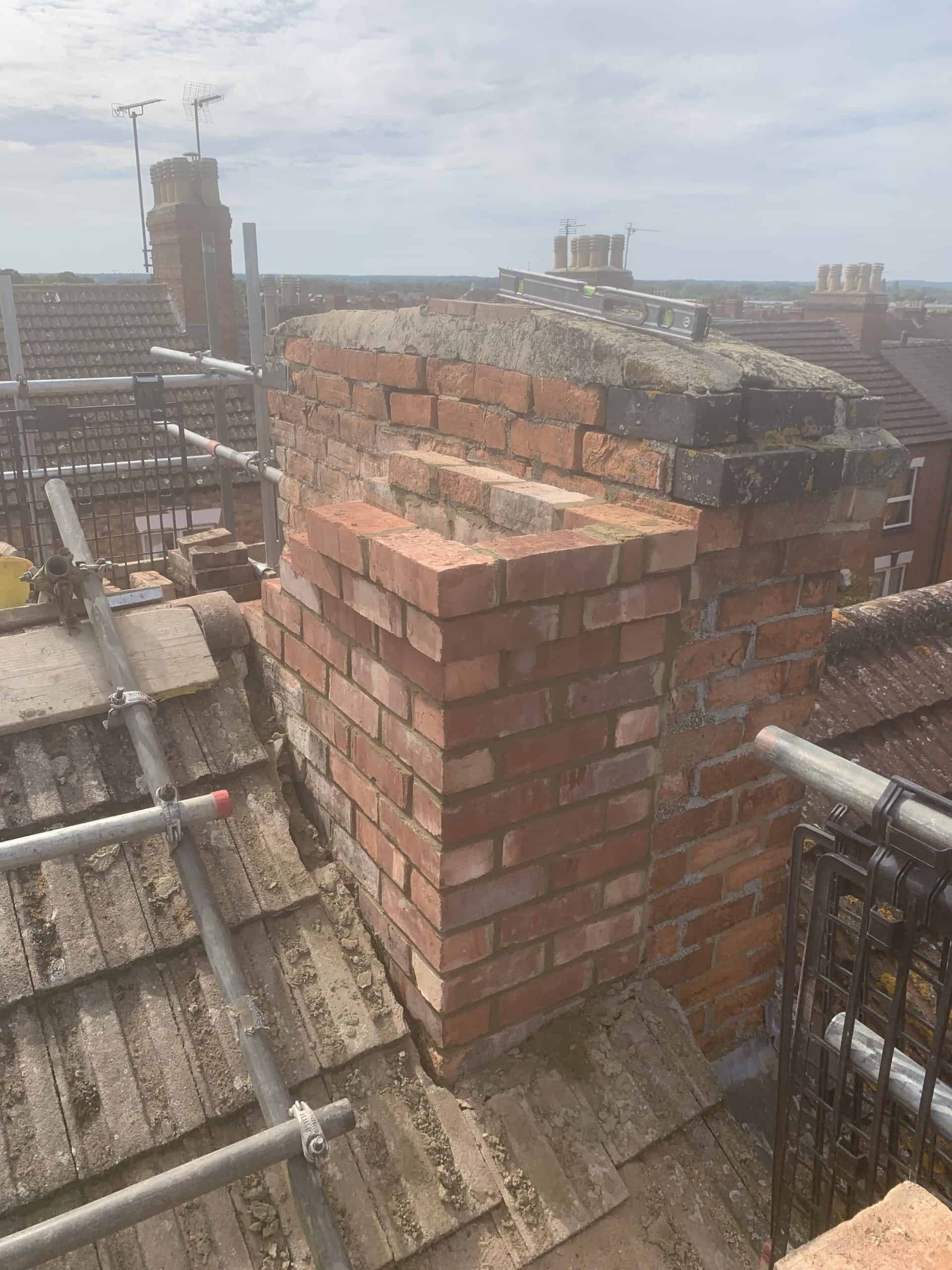 Old Chimney Ready For Repairs