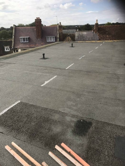 Large Flat Roof