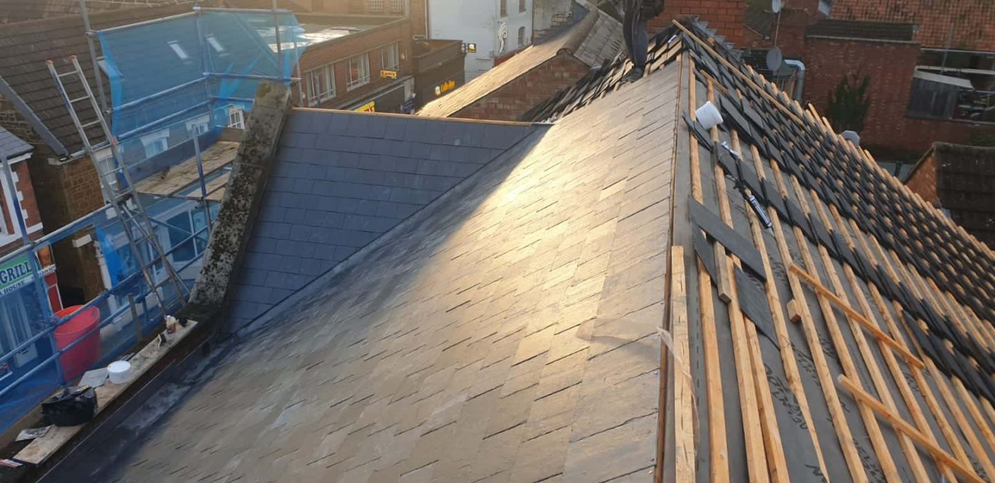 Roof Work In Progress